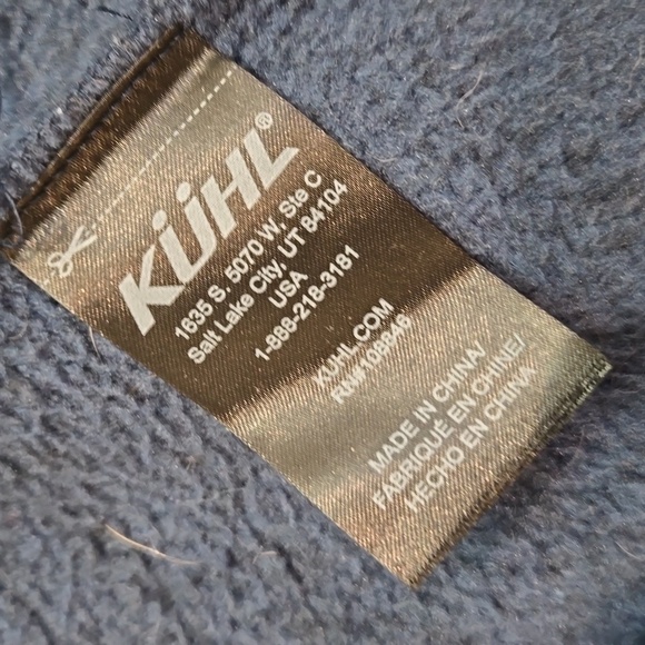 Kuhl Women Alska Full Zip Hood Fleece  Sweater Pullover sz M - Picture 8 of 10